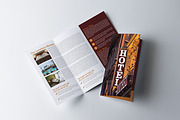 Hotel Trifold Brochure, a Brochure Template by Psd Templates (Thumbnail 3 of 3)