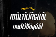 Scrivener Handwritten Blackletters, a Blackletter Font by dansdesign (Thumbnail 3 of 12)