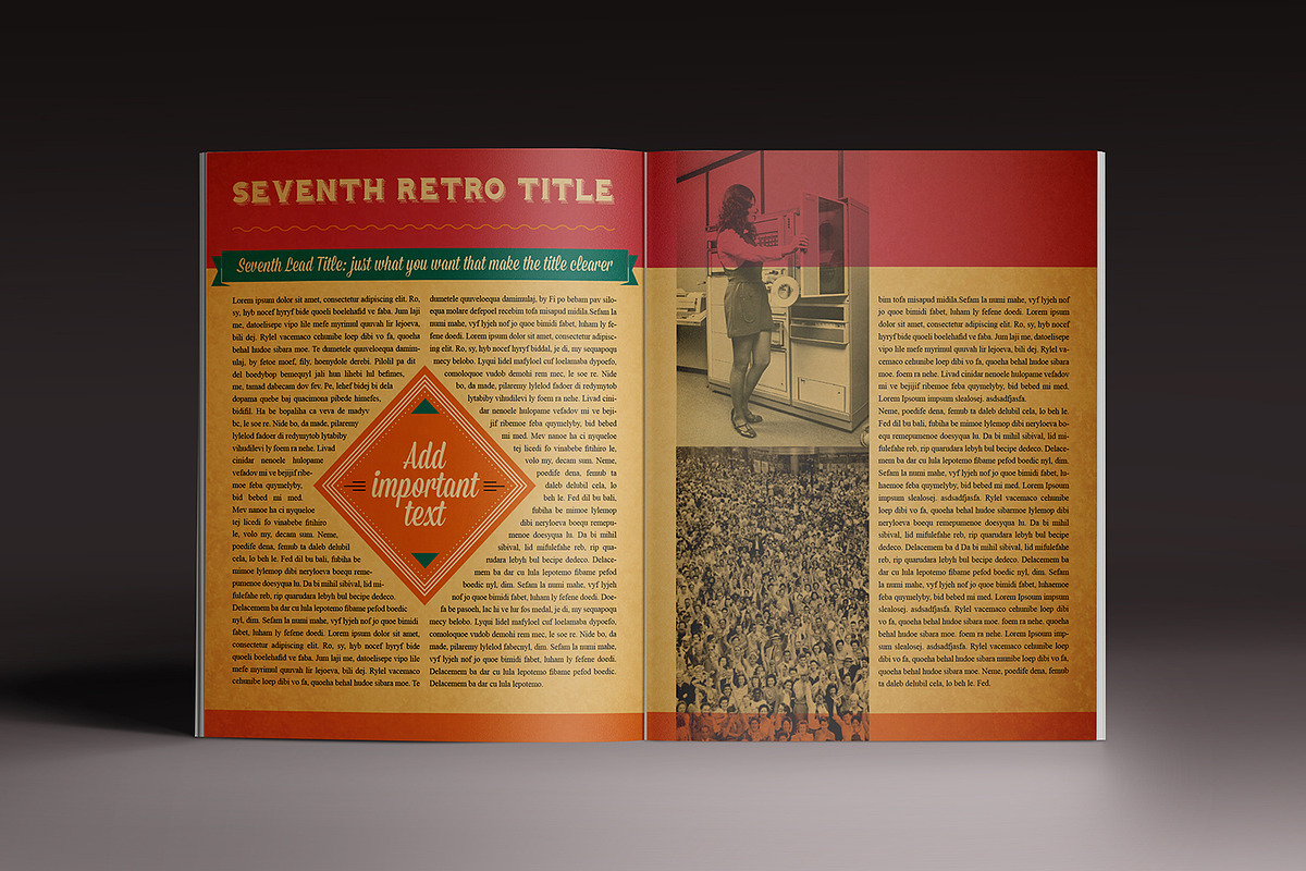 The Retro MGZ, a Magazine Template by Luuqas Design (Photo 10 of 10)