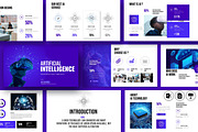 Artificial Intelligence Presentation, a Presentation Template by Creative-Work (Thumbnail 1 of 9)