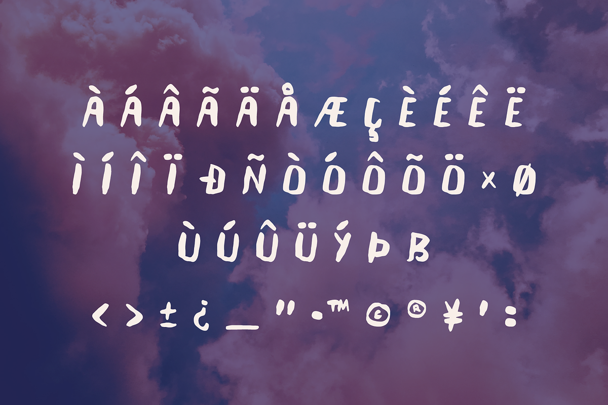 Blaza Display Font preview 6