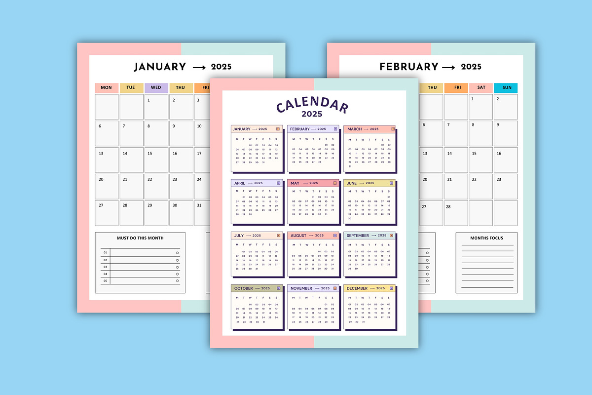 2025-26 Home Management Binder Canva, a Stationery Template by Designmela01 (Photo 2 of 6)