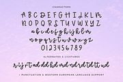 Lavender Sky Script, a Handwritten Font by Beck McCormick (Thumbnail 10 of 10)