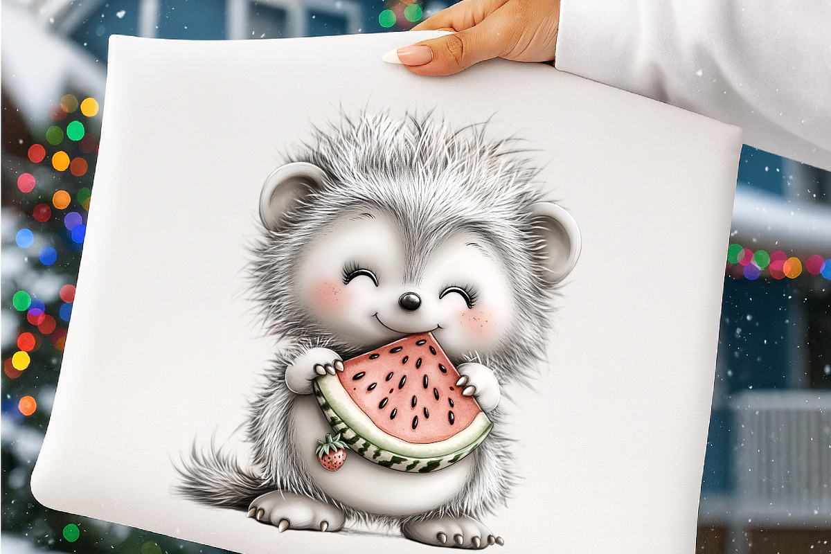Whimsical Summer Animals Clipart, an Illustration by SinaCreation (Photo 8 of 9)