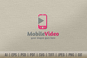 Mobile Video Logo, a Branding & Logo Template by Dotnpix (Thumbnail 1 of 5)