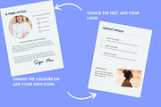 Client Welcome Packet Canva Template, a Branding & Logo Template by Iampaulrose (Thumbnail 3 of 3)