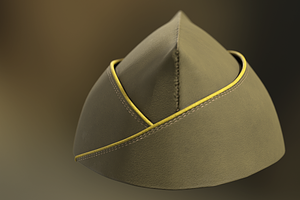 Military Side Garrison Cap Infantry