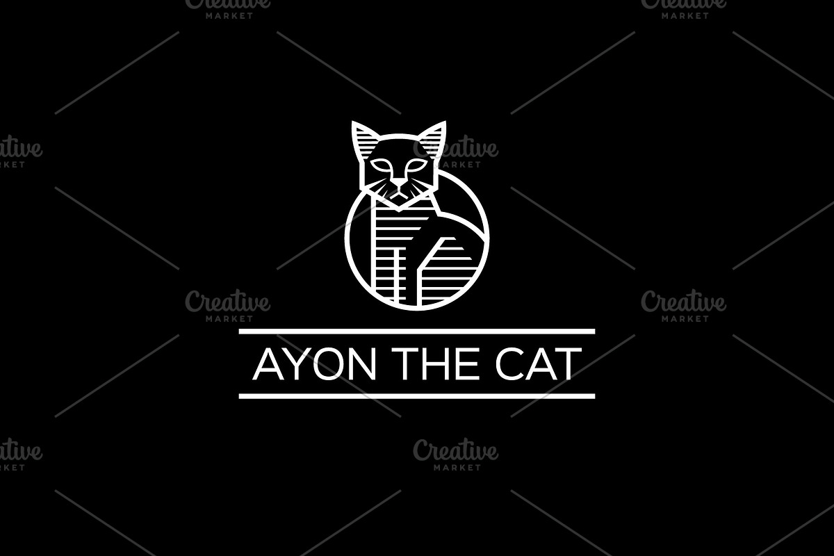 Ayon The Cat Logo, a Branding & Logo Template by ashenterprise (Photo 2 of 2)