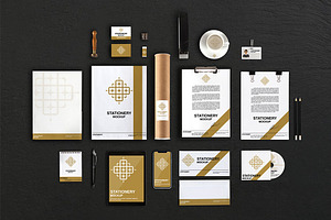 Branding Stationery Mockup - III