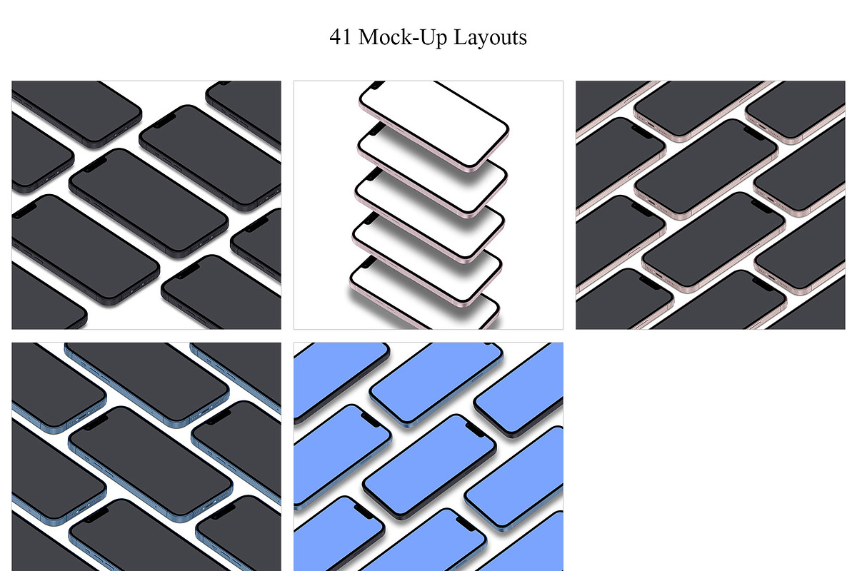 ALL 3D iPHONE MOCK-UP BUNDLE VOL-7, an iPhone Mockup by Graphicsworld125 (Photo 3 of 21)