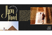 Saga Arjuna - Display Font, a Font by Saxofont (Thumbnail 2 of 10)