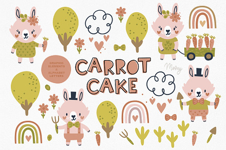 Baby Bunny Rabbit illustration
