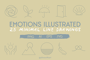 Emotions Illustrated, a Healthcare Illustration by alinawithart