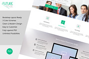 FutureSense - MultiPurpose Template, a Websites & App Template by rosettichefs (Thumbnail 1 of 5)