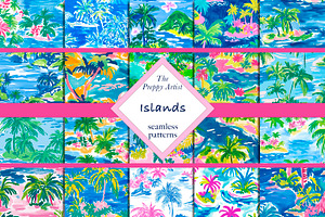 Seamless Island Patterns