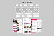 Beauty Salons and Spa App UI Kit, a Templates & Theme by App Innovation (Thumbnail 4 of 6)