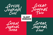 Great Journal - Natural Marker Font, a Handwritten Font by Sronstudio (Thumbnail 3 of 16)