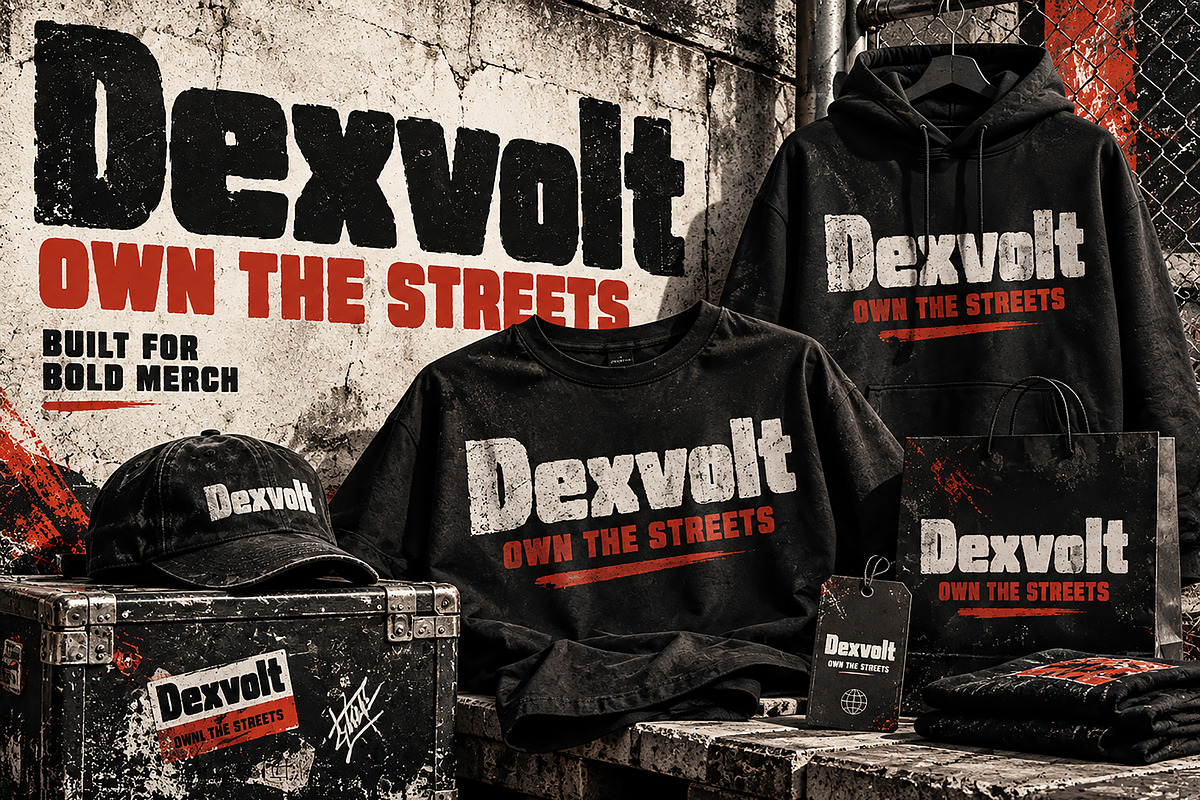Dexvolt, a Slab Serif Font by Wow Magic (Photo 4 of 4)