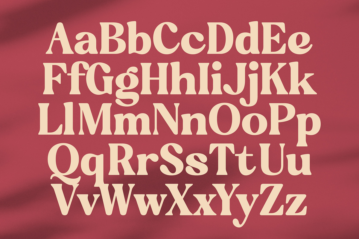 Regina Bonita Modern Retro Serif, a Serif Font by timelesstype.co (Photo 13 of 20)