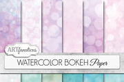WATERCOLOR BOKEH, a Texture Graphic by Artfanaticus (Thumbnail 1 of 4)