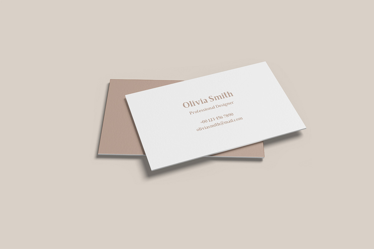 Business Card Mockup Bundles, a Business Card Template by Graphic Aesthetic (Photo 9 of 22)