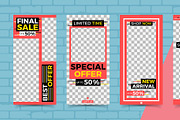 Instagram Stories Templates, a Decorative Illustration by TAlex (Thumbnail 4 of 6)
