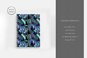 Aurora Borealis Seamless Pattern, a Pattern Graphic by Tatra Cottage Designs (Thumbnail 5 of 6)