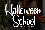 Halloween School | Script Font, a Handwritten Font by Scratchones (Thumbnail 1 of 8)