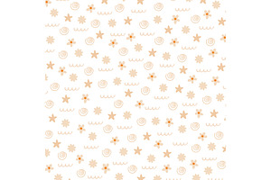 Babies Seamless Pattern Design