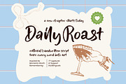 Daily Roast Natural Handwritten, a Script Font by stylishtype.co (Thumbnail 1 of 10)