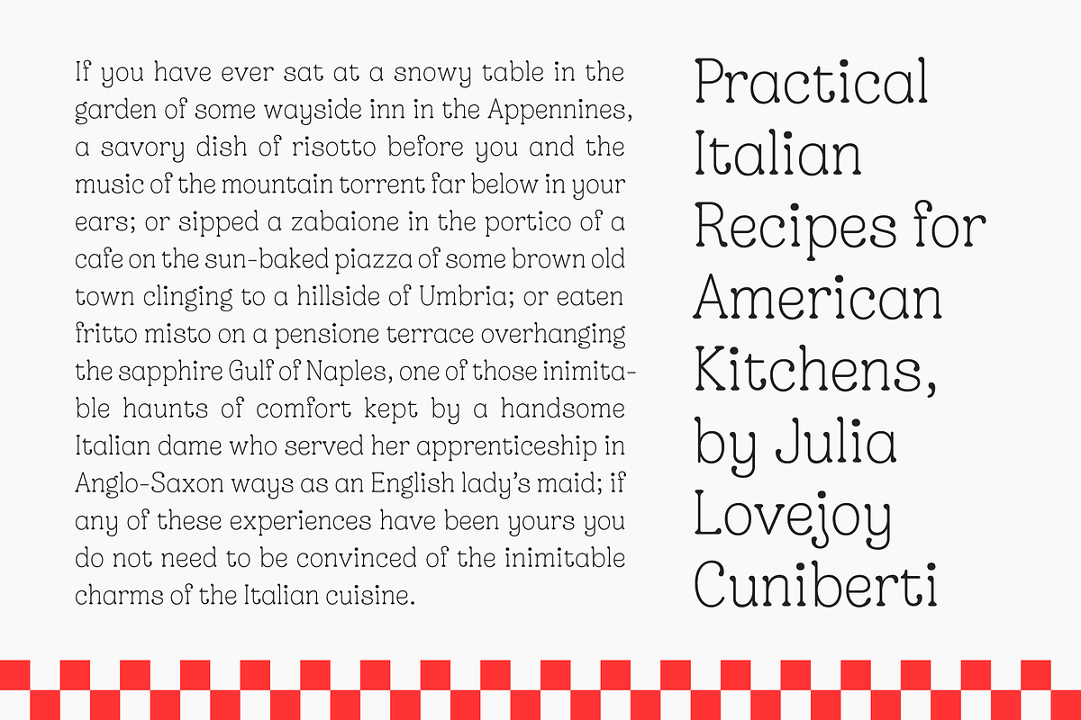Gargano, a Serif Font by Justin Penner (Photo 3 of 5)