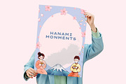 Hanami Moments – Watercolor, a Seasonal Illustration by CreativeValuation (Thumbnail 11 of 12)