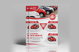 Car for Sale Flyer, a Flyer Template by Creative  designer