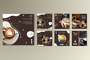 Aesthetic Coffe Shop Instagram Post, a Social Media Template by Pixel Blend (Thumbnail 5 of 8)