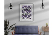Black Tulips Seamless Pattern, a Pattern Graphic by MarynaPetrovska (Thumbnail 7 of 19)