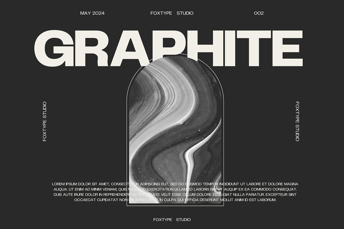 Bomstad Display Typeface, a Sans Serif Font by Foxtype (Photo 9 of 12)