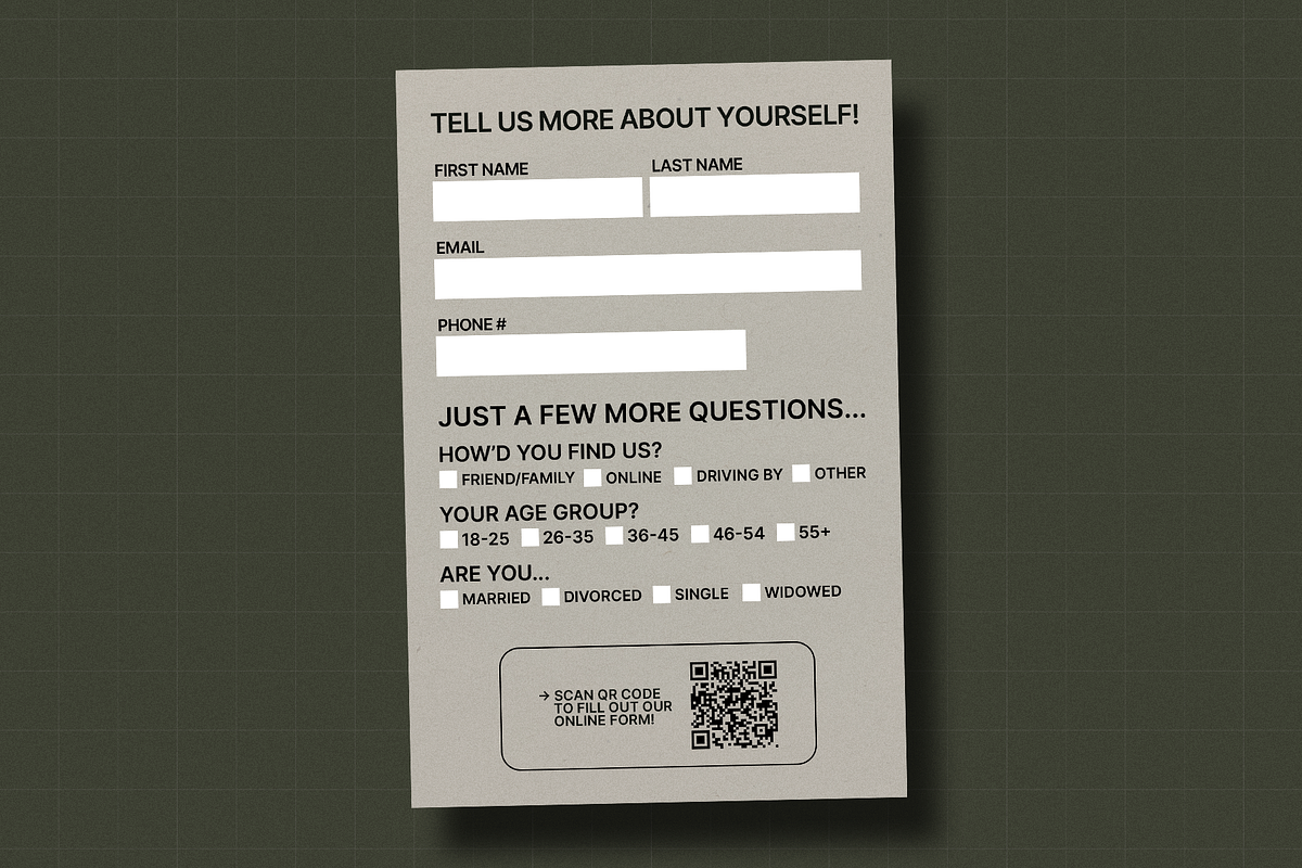Modern Church Membership Cards, a Card Template by JD Designs (Photo 4 of 4)
