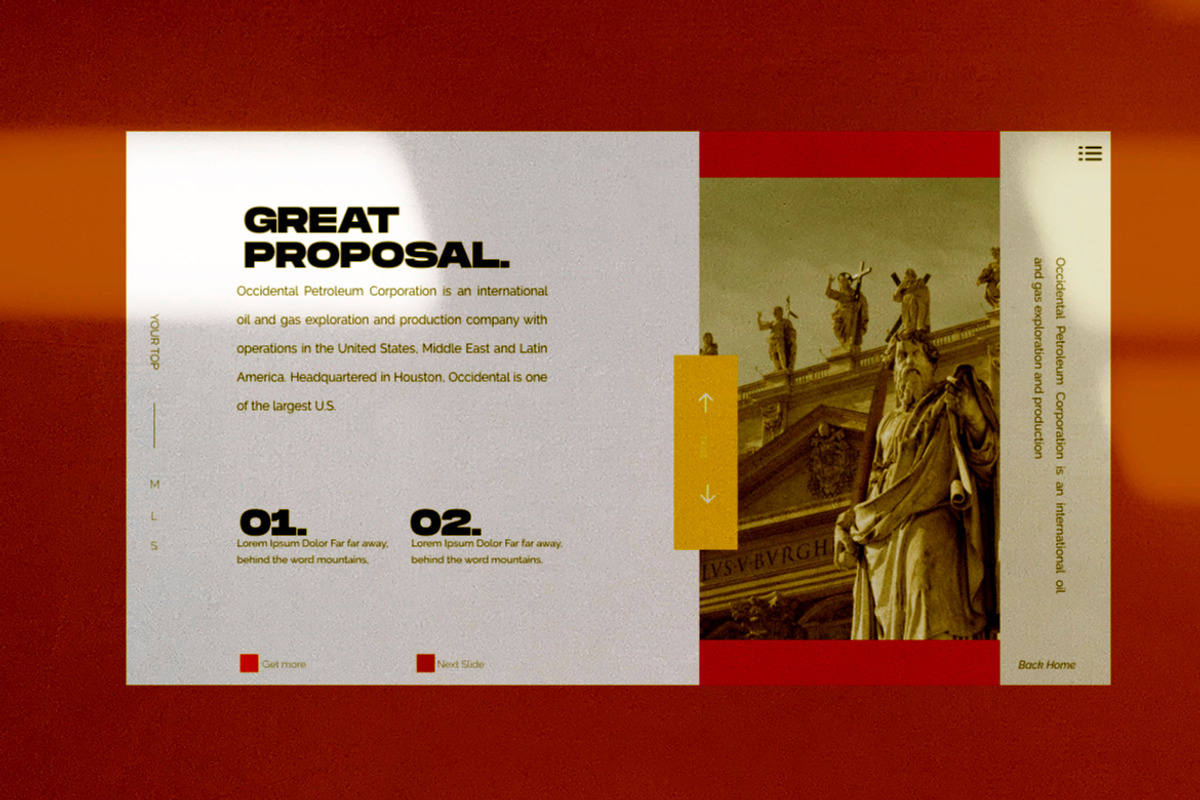 HAMLET - Urban Style Powerpoint, a Presentation Template by Dirtytemp Studio (Photo 8 of 9)