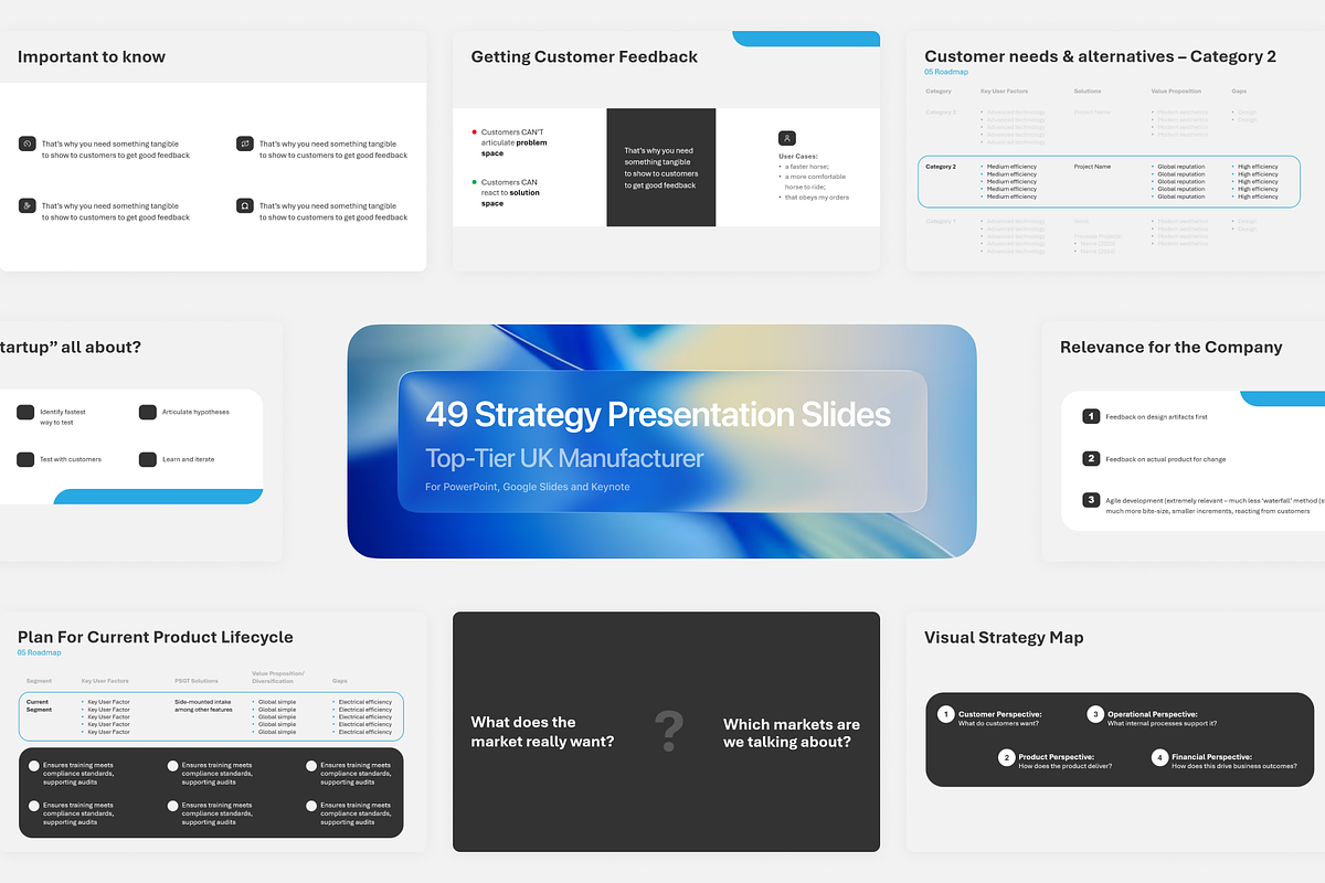 Corporate Presentation Template PPTX preview 2