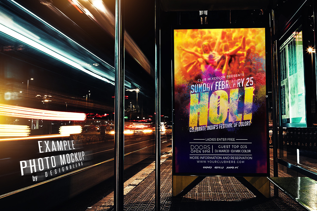Festival Of Colors Flyer Template, a Flyer Template by designblends@gmail.com (Photo 3 of 3)