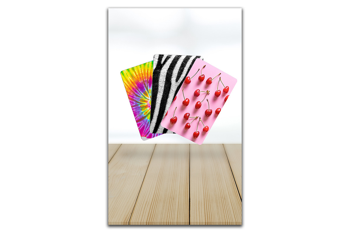 Playing Cards Mockup + Template, a Card Template by Korner (Photo 4 of 11)