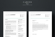 Modern Resume & CoverLetter Template, a Resume Template by careerboutique (Thumbnail 5 of 6)