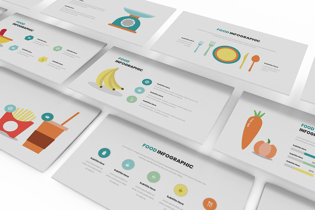 Food Infographic Powerpoint Template, a Presentation Template by ...