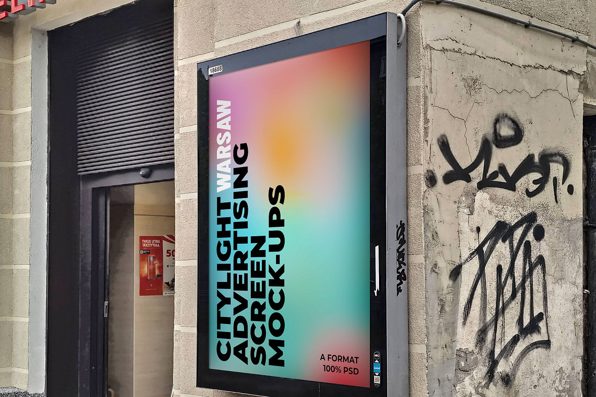 Outdoor Ad Screen Mockup 6, an Advertising Mockup by Graphic Shelter (Photo 9 of 9)