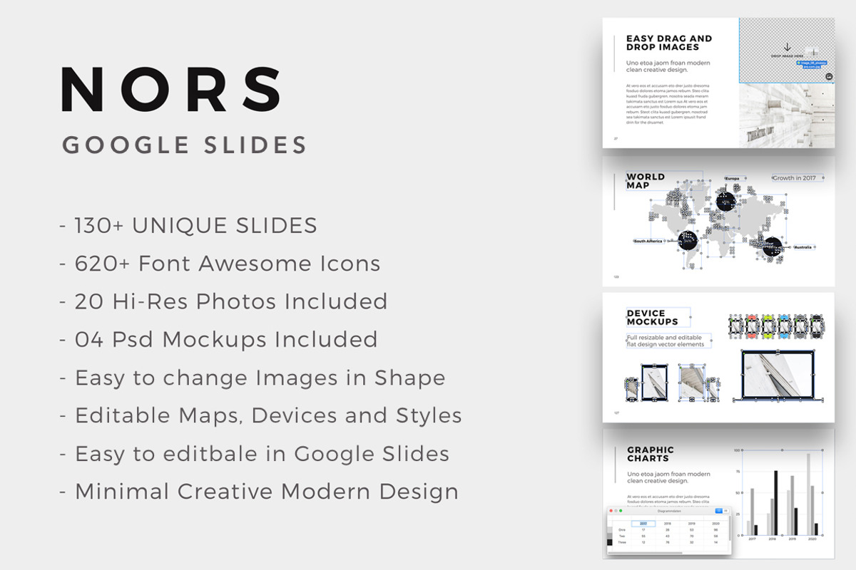 NORS Google Slides Template + Bonus, a Presentation Template by PixaSquare (Photo 4 of 19)