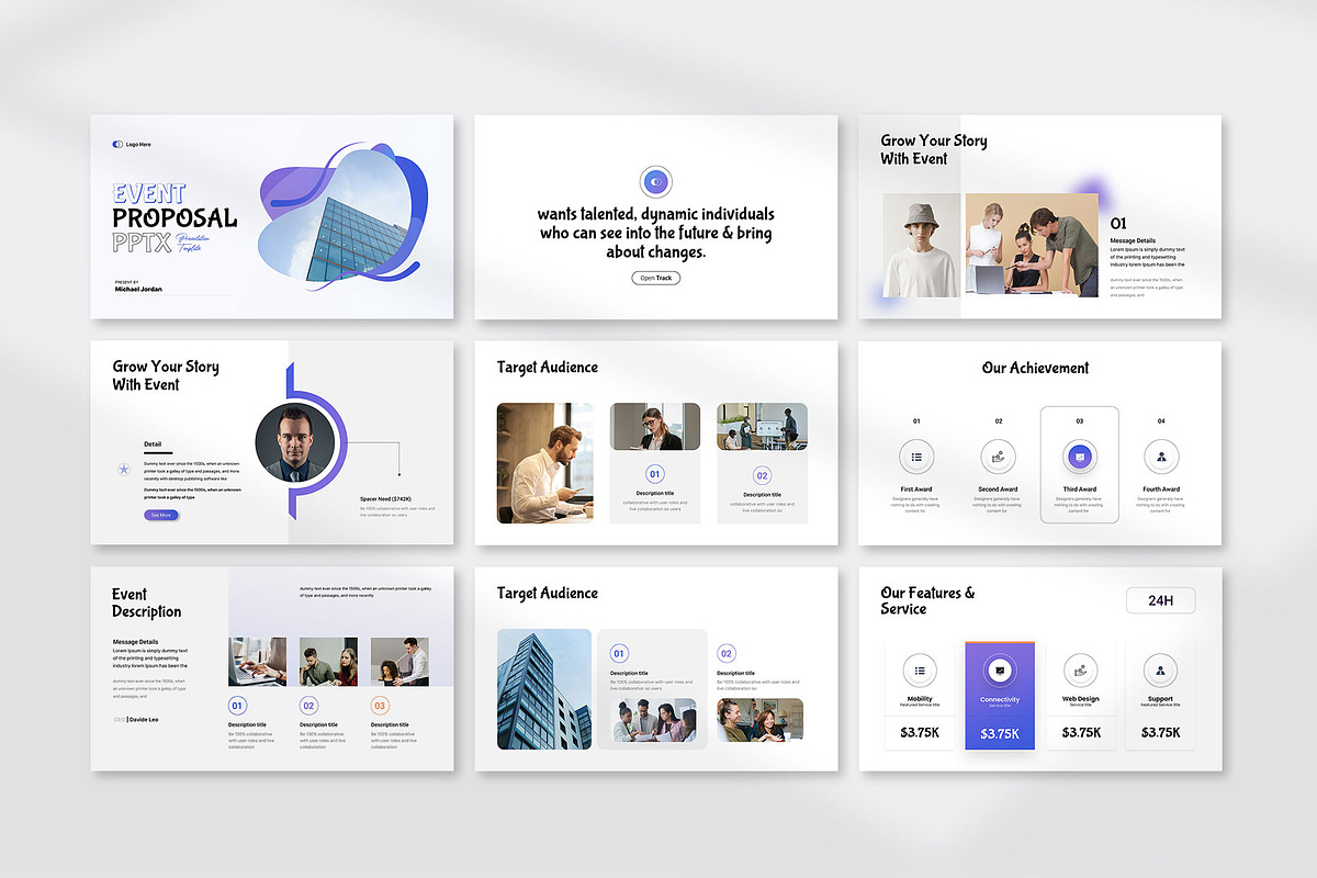Event Proposal Presentation, a Presentation Template by KreateTribe (Photo 5 of 5)
