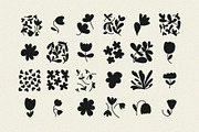 Folk Floral Motifs - Shapes & Masks, an Object Graphic by line & plane (Thumbnail 2 of 6)