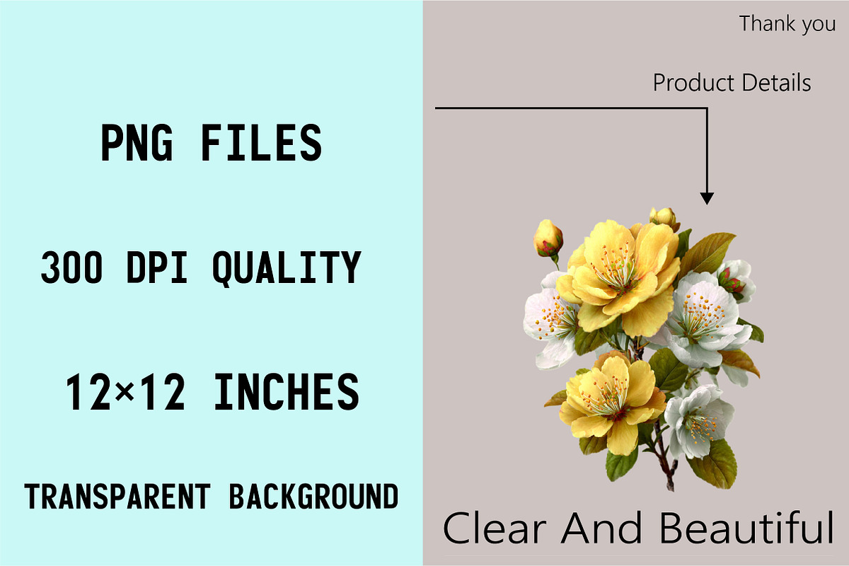 blossom spring clipart, spring bloss, an Illustration by SVGArt (Photo 5 of 7)