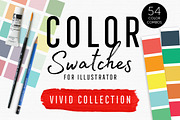 Color Swatches - Vivid Collection, a Palette Add-On by Bold Leap Creative (Thumbnail 1 of 2)