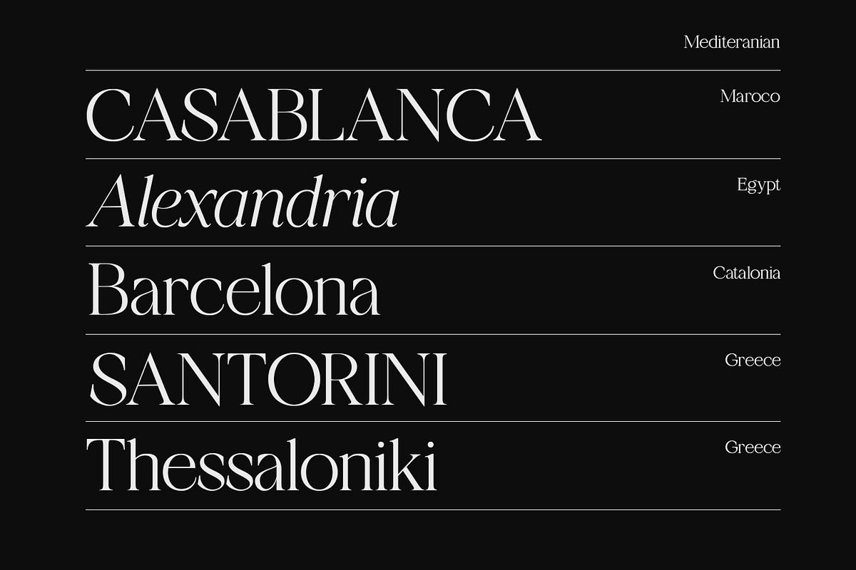 Tangier - Classy Modern Serif, a Serif Font by Viswell (Photo 5 of 12)
